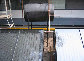 Calentador solar versión 1